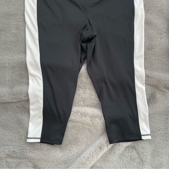 ✨ NWT Ideology Women’s Essentials Colorblocked Cropped Leggings – Size 2X - Picture 8 of 11